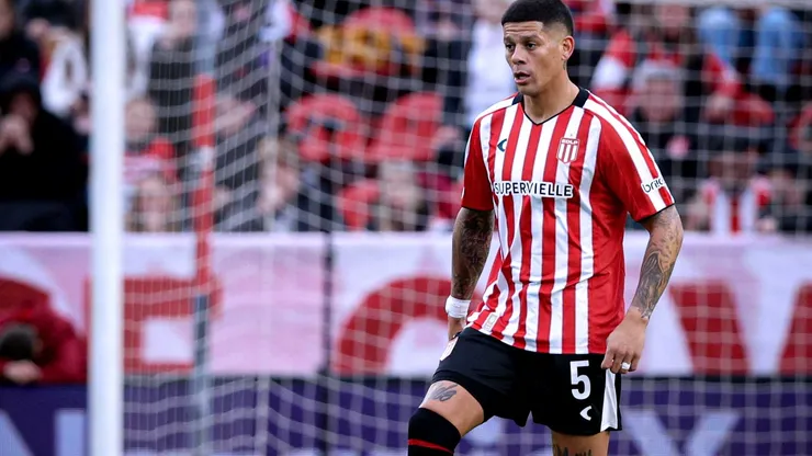 Marcos Rojo, jugador de Estudiantes.
