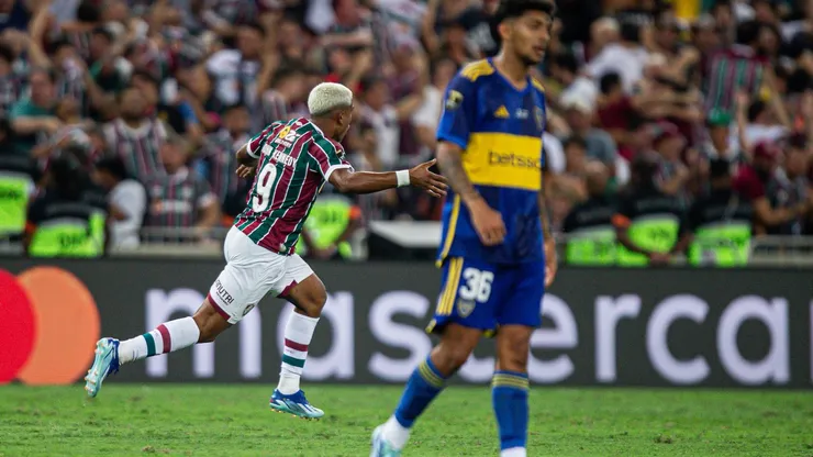 Fluminense le recordó a Boca la final de la Libertadores 2023.