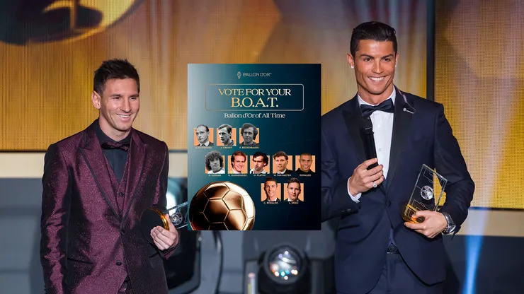 Cristiano Ronaldo le está ganando a Lionel Messi en el B.O.A.T