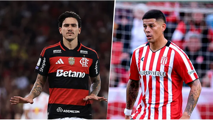 Flamengo - Estudiantes de La Plata, por la semifinal de la Copa Libertadores 2026.