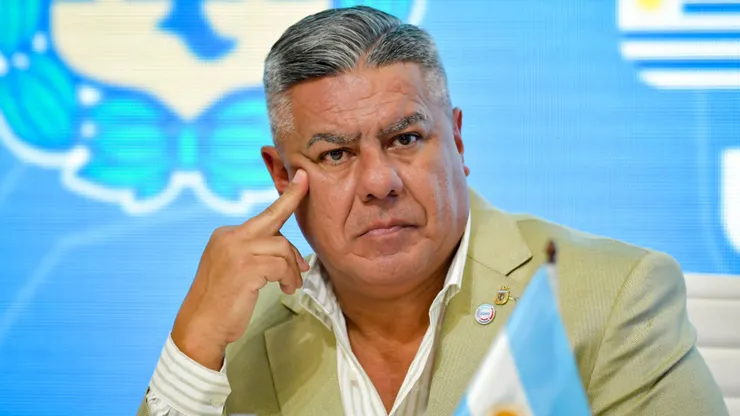 Claudio Tapia, presidente de la Asociación del Fútbol Argentino.