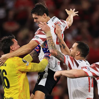 Muslerazo: Estudiantes venció a Flamengo y clasificó a la final