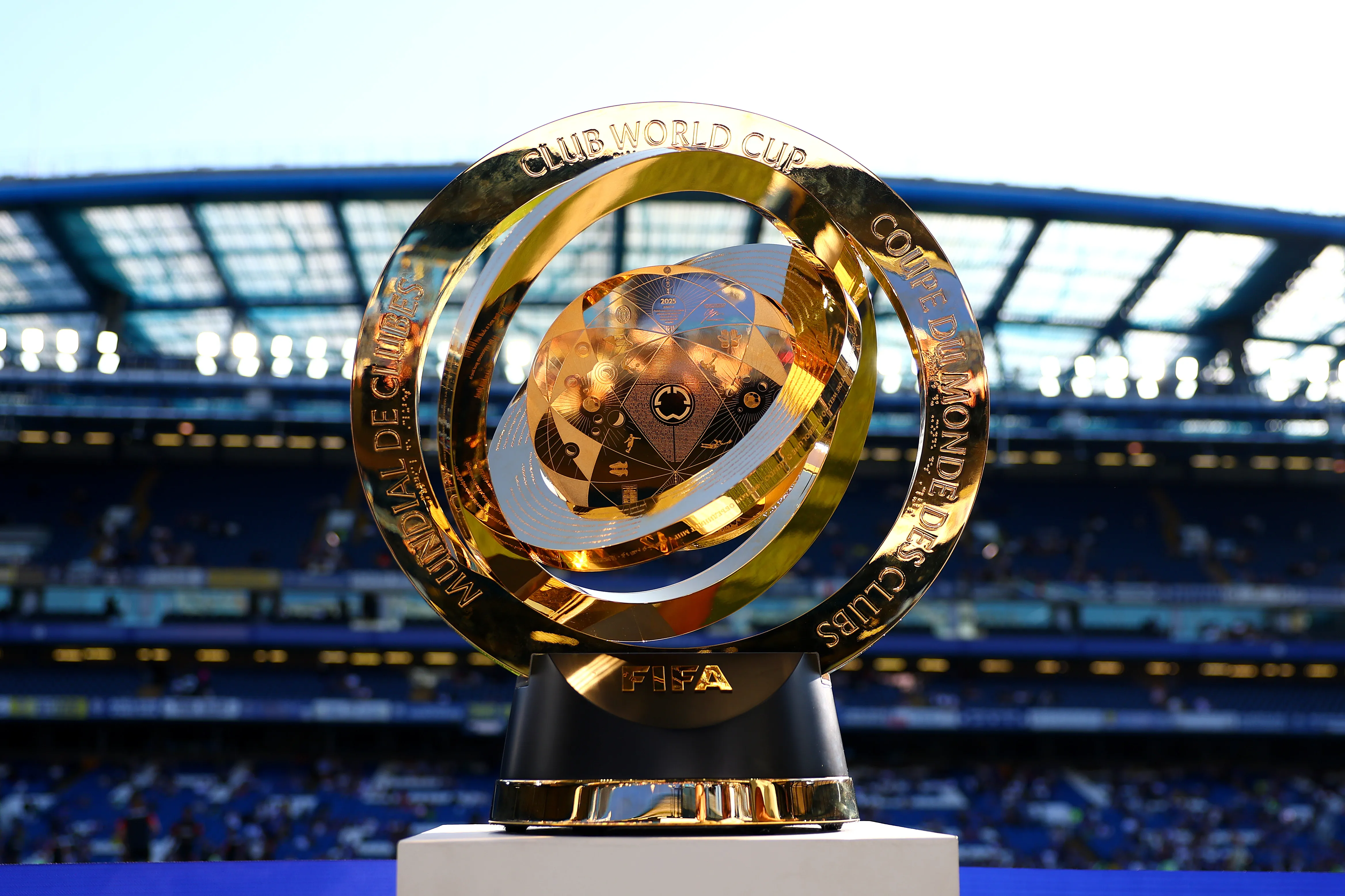 El trofeo del Mundial de Clubes. (Foto: Getty).