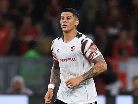 Flamengo reclamó los puntos ante Estudiantes por Marcos Rojo