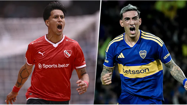Independiente y Boca se enfrentan en Avellaneda.