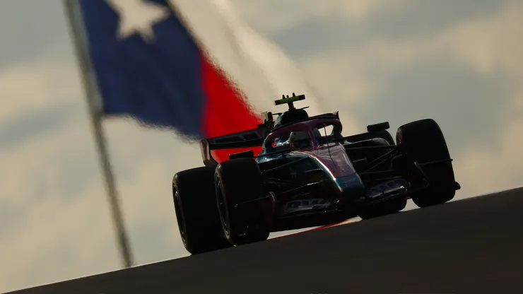 Franco Colapinto en el Circuito de las Américas de Austin, Texas