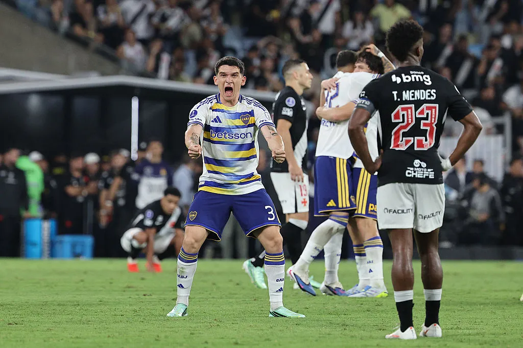 Lautaro Blanco, lateral izquierdo de Boca. (Getty Images)