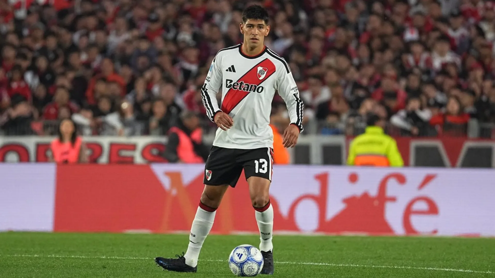 Rivero, titular en el Monumental. (Foto: Prensa River)