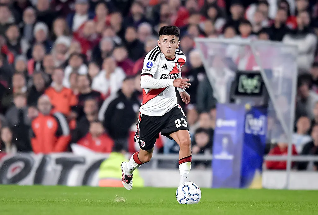 Thiago Almada, futbolista de River Plate. (Getty Images)