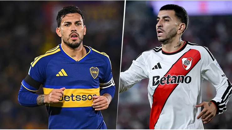 Leandro Paredes y Ángel Correa, figuras de Boca y River.