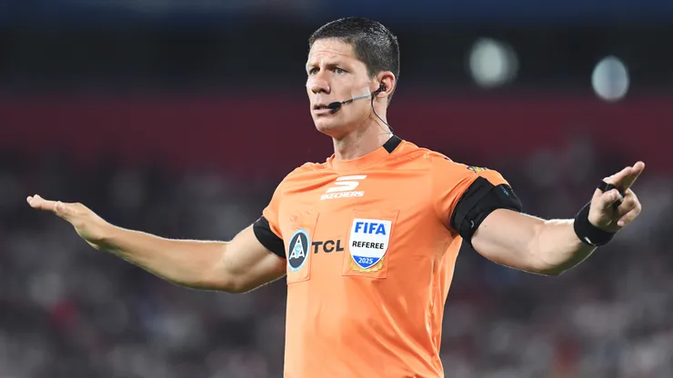 Nicolás Ramírez, el árbitro del Superclásico