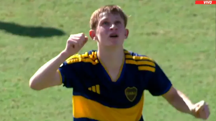 Benjamín Di Risio hizo un golazo de chilena ante Ajax