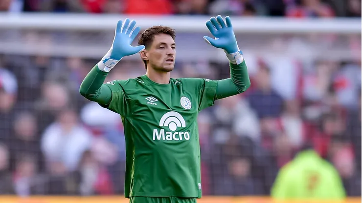Thiago Cardozo, arquero de Belgrano.