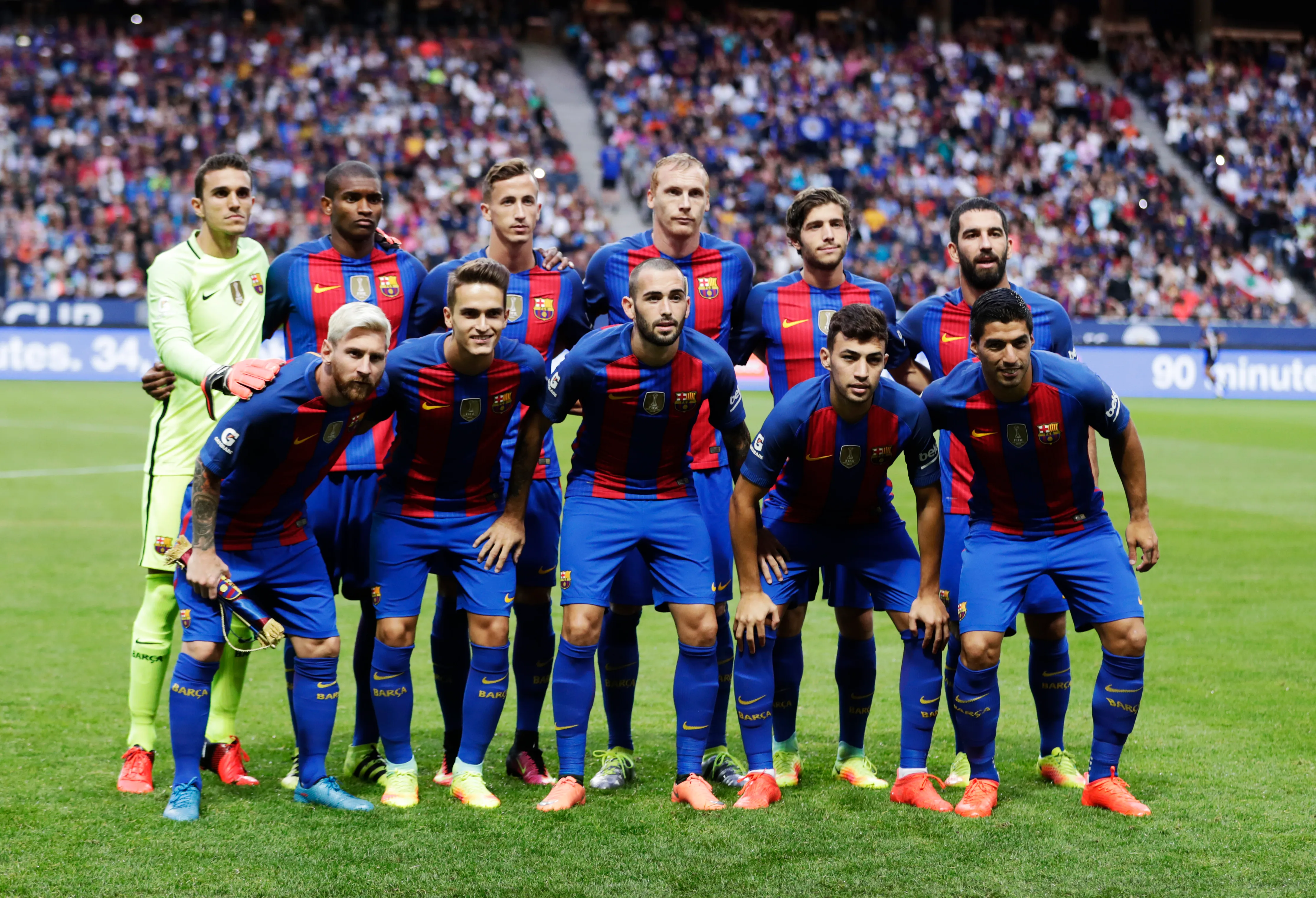 Mathieu en 2016 con Barcelona. (Foto: Getty).