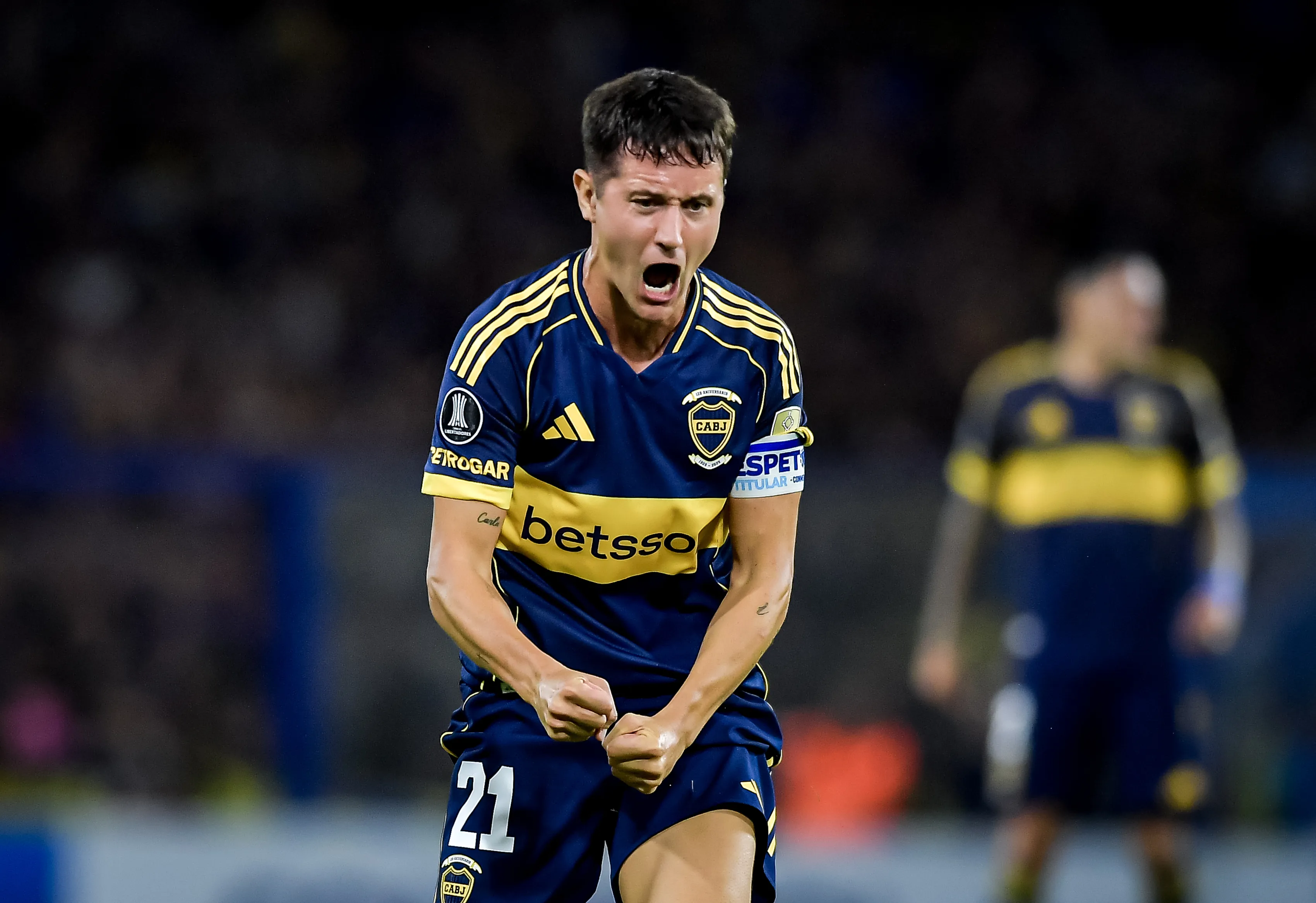 Ander Herrera celebra su gol contra Barcelona de Ecuador (Getty Images)
