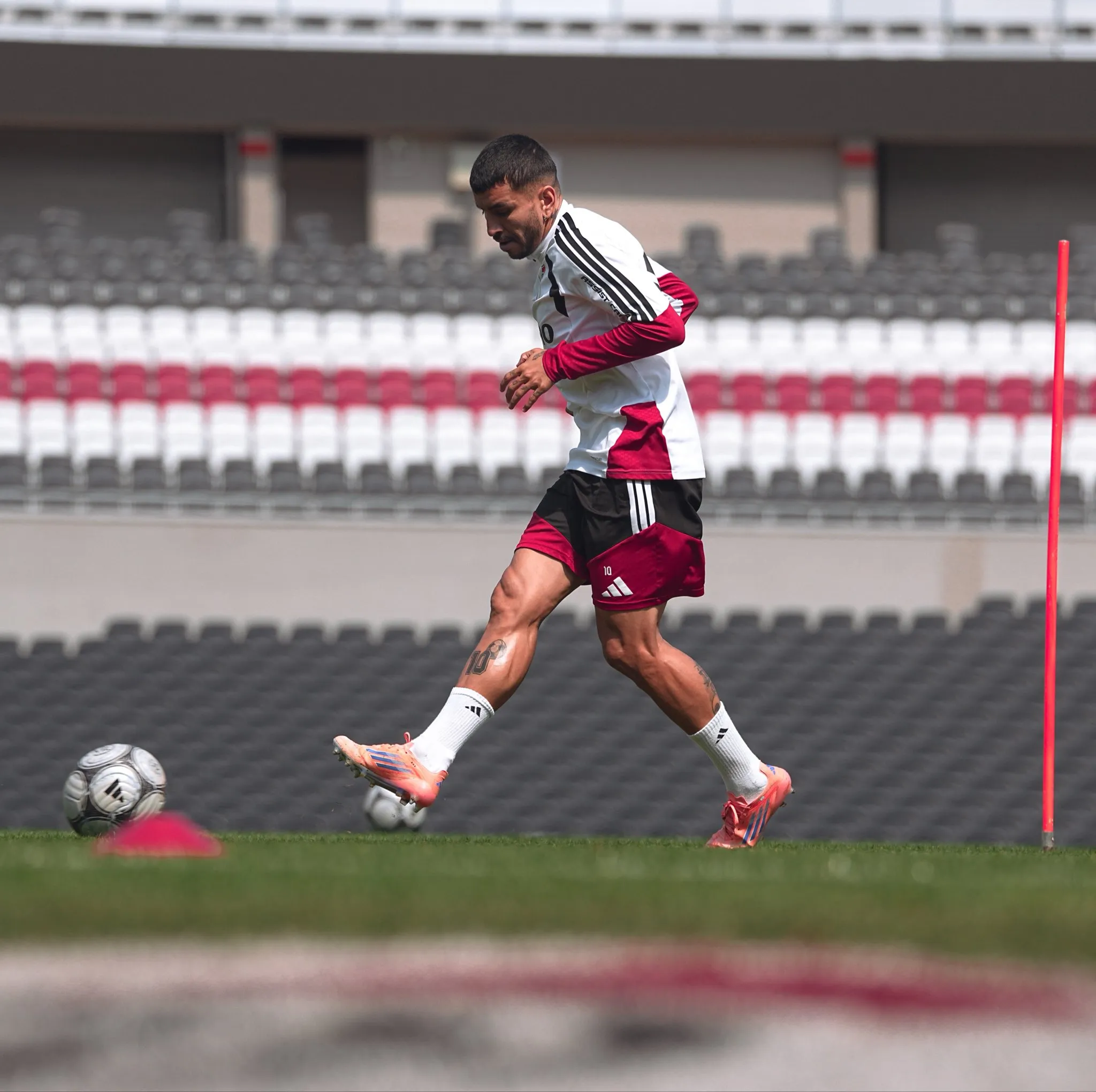 River se prepara para el Superclásico del próximo domingo. (Foto: Prensa River).
