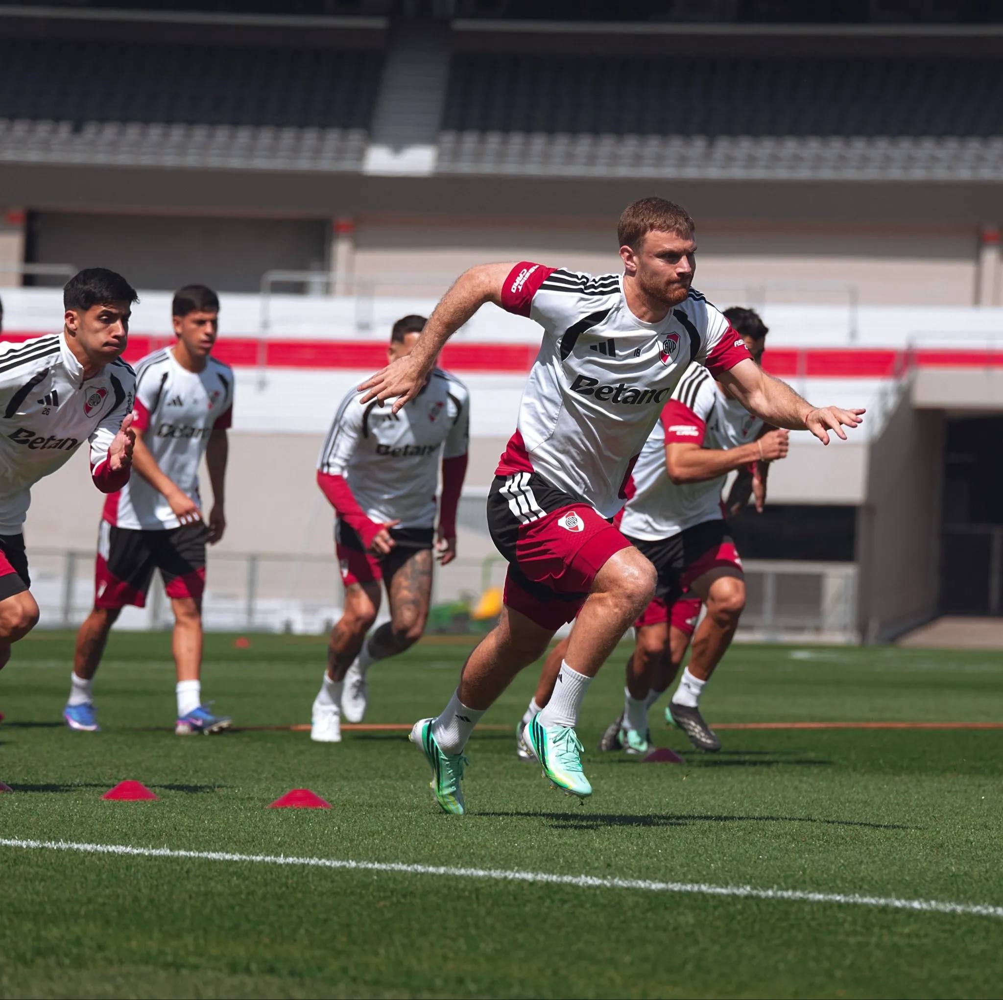 River se prepara de cara al Superclásico. (Foto: Prensa River).