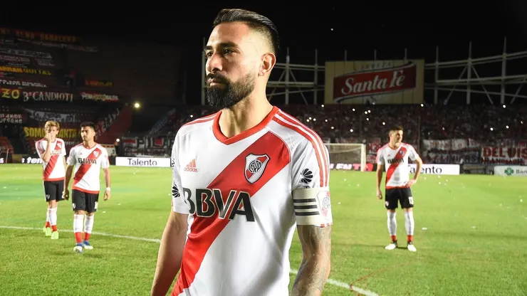Ariel Rojas en su paso por River.