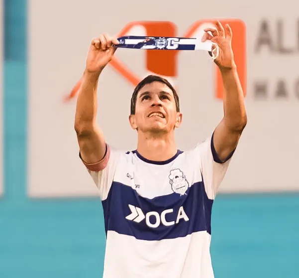 Nacho Fernández y su homenaje a Diego Armando Maradona.