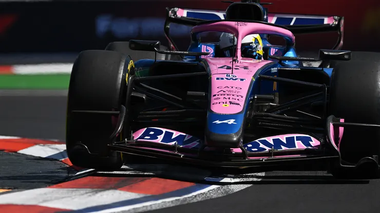 Franco Colapinto disputó la clasificación del GP de México