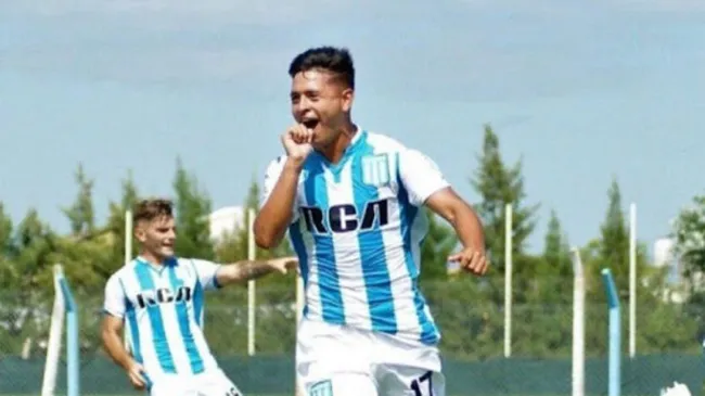 Córdoba ya hizo su debut profesional con la camiseta de Racing | Foto: Racing