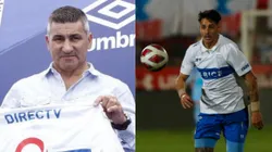 Beto Acosta le hizo un queque a Zampedri por jugar lesionado.