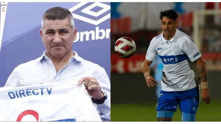 Beto Acosta le hizo un queque a Zampedri por jugar lesionado.