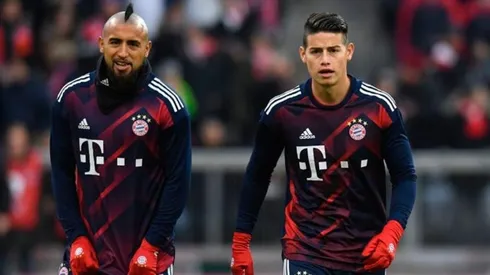 James Rodríguez puso en su once ideal a Arturo Vidal