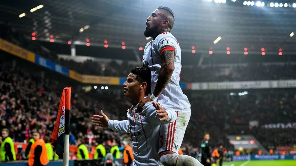 James Rodríguez y Arturo Vidal compartieron en el Bayern Múnich | Foto: Archivo