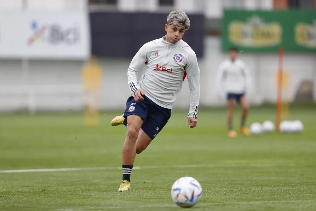 Maximiliano Guerrero trabaja junto a la Selección Chilena tras su buen paso por La Serena (Comunicaciones ANFP)