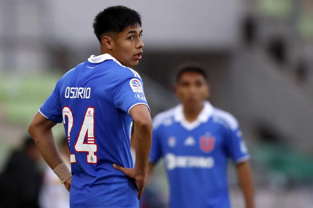 Osorio todavía no convierte goles en la presente temporada con la camiseta de la U | Foto: Photosport