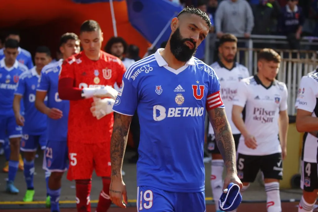 Ronnie Fernández fue capitán de la Universidad de Chile | Foto: Photosport