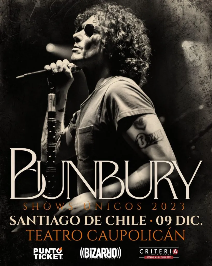 ¿Cuándo es la venta para Enrique Bunbury en Chile? (Foto: Bizarro)