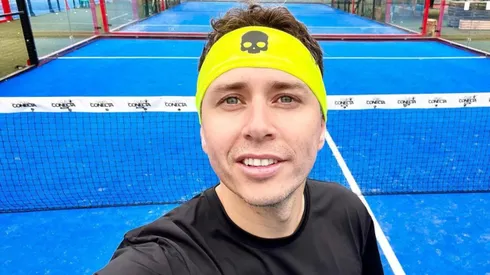 Karol Dance jugando padel.