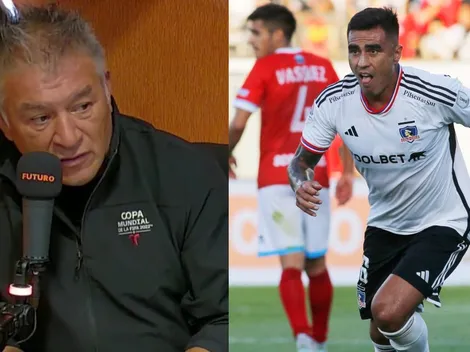 Borghi le raya la cancha a Lezcano en Colo Colo