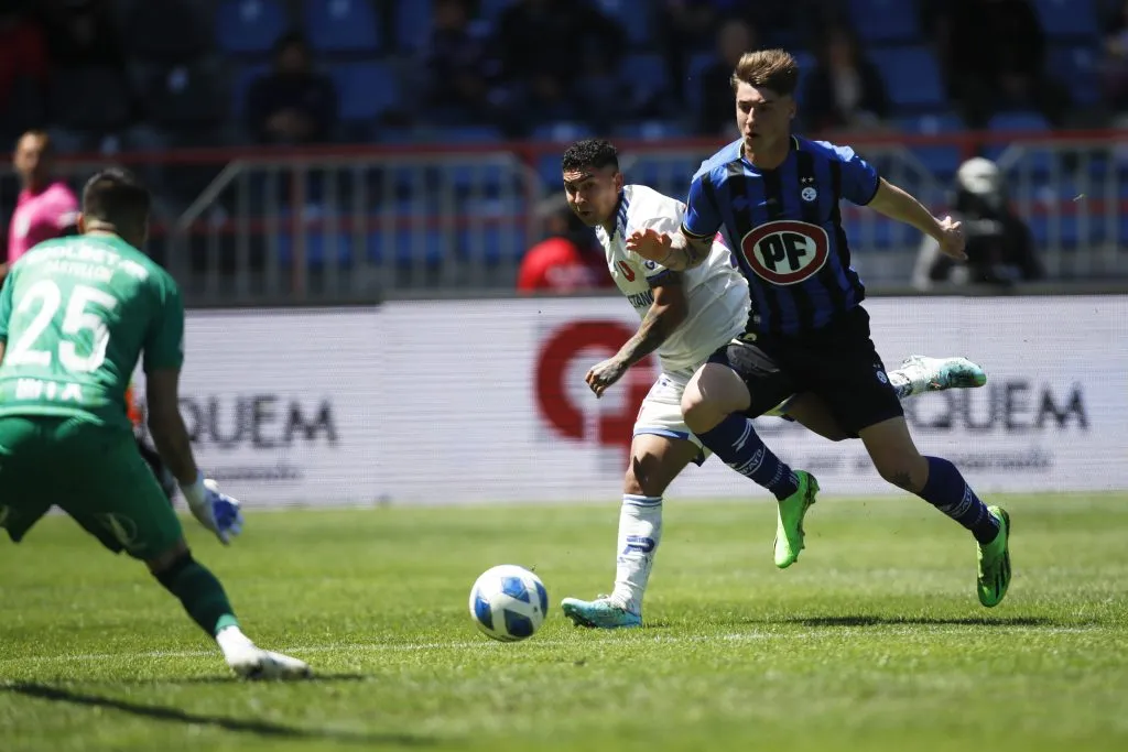 Jeison Vargas está en la mirada de Huachipato luego que en la U no tuviera oportunidades (Photosport)