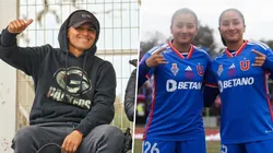 Hincha de la U de lujo: Suazo llega a alentar a las Leonas y a sus hijas