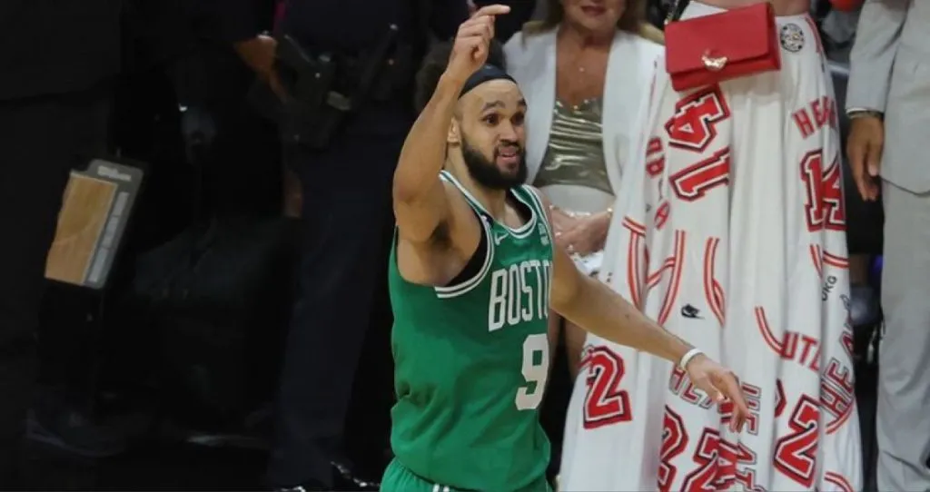 Derrick White fue el gran héroe de los Boston Celtics | Foto: Celtics