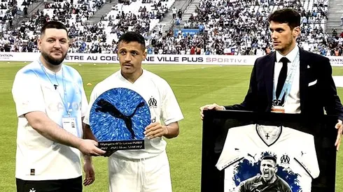 Alexis Sánchez es el MVP del Marsella.