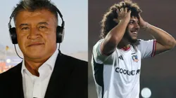 Claudio Borghi se refiere al momento de Peluca en Colo Colo (Foto: Photosport)