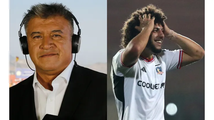 Claudio Borghi se refiere al momento de Peluca en Colo Colo (Foto: Photosport)