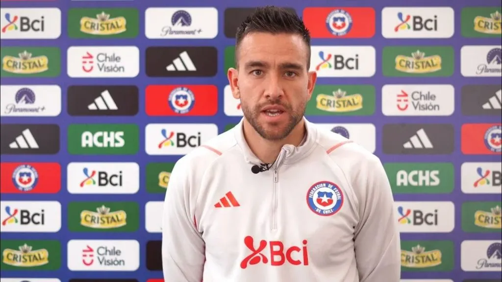 Matías Zaldivia disfruta a concho su estancia por la Selección Chilena | Foto: Captura