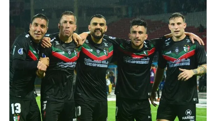Palestino derrotó a Estudiantes de Mérida por la Copa Sudamericnaa (Foto: Palestino)