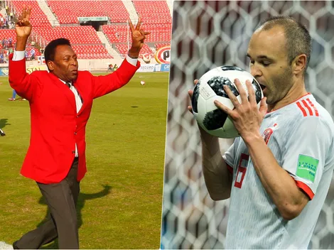 De Pelé a Iniesta: los cracks que nunca llegaron a jugar al fútbol chileno