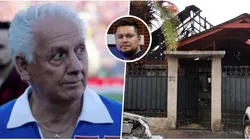 Ponce lamenta el incendio que destruye histórica casa de Leonel Sánchez