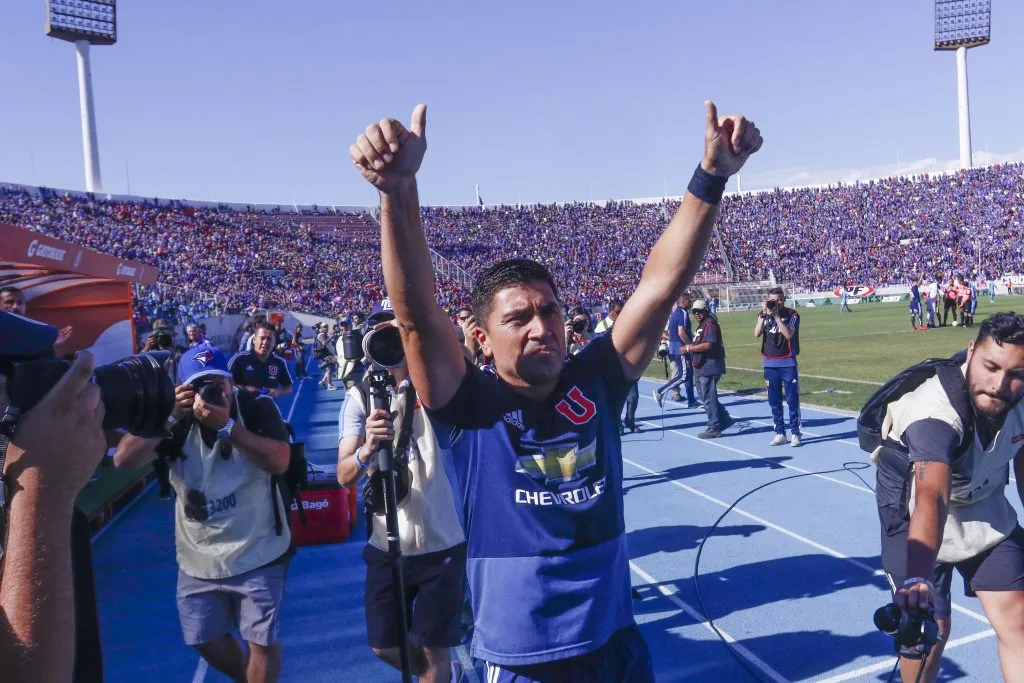 En el último club que estuvo el talentoso volante fue la U | Foto: Photosport
