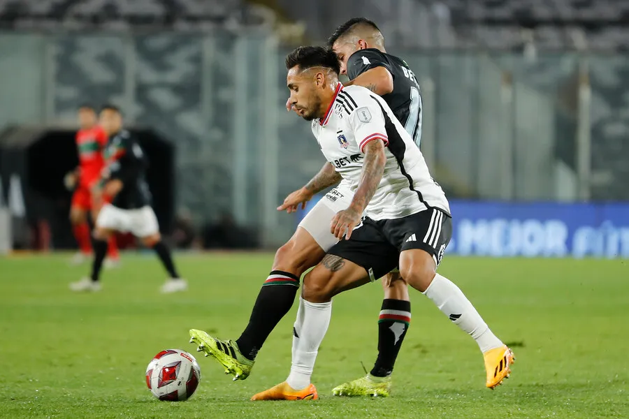 Marcos Bolados terminó enojado el compromiso ante Monagas. | Foto: Photosport