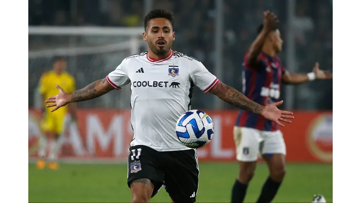 Marcos Bolados terminó enojado tras el empate de Colo Colo ante Monagas.