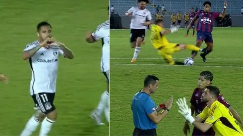 Marcos Bolados anotó en Colo Colo y Fernando de Paul salió expulsado