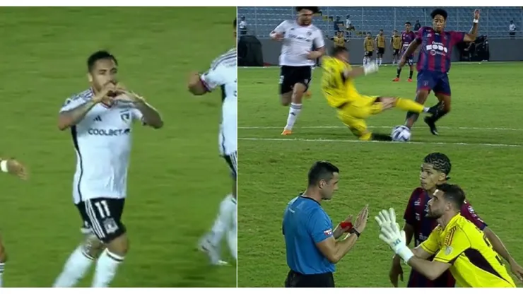 Marcos Bolados anotó en Colo Colo y Fernando de Paul salió expulsado